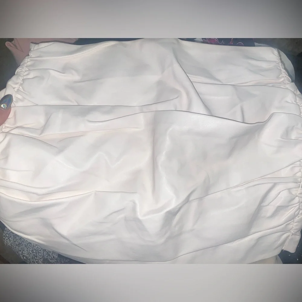 REVOLVE NBD Keoni Mini Skirt in Ivory ✨ NWT Small - Picture 8 of 10